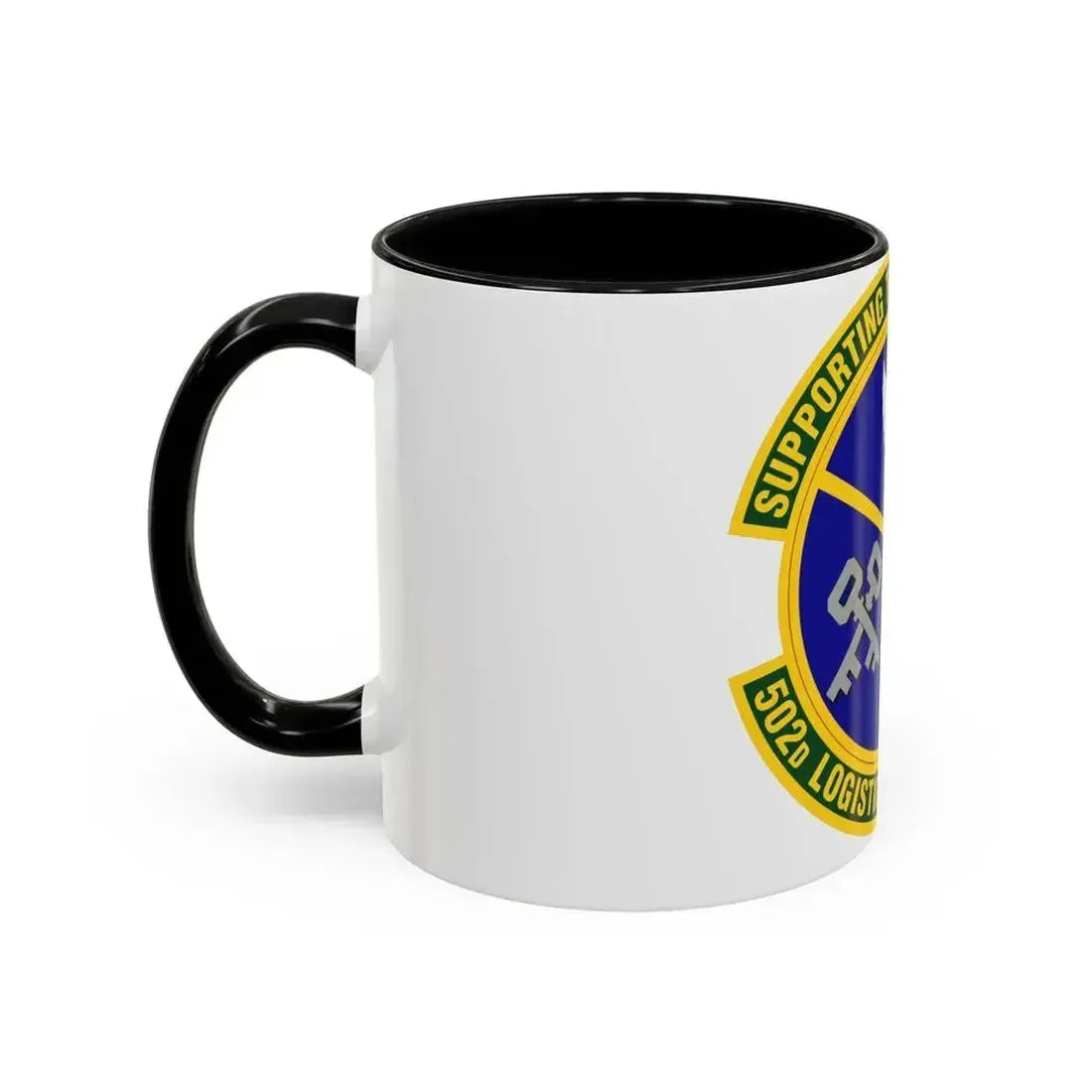 502d Logistics Readiness Squadron (U.S. Air Force) Accent Coffee Mug - Go Mug Yourself