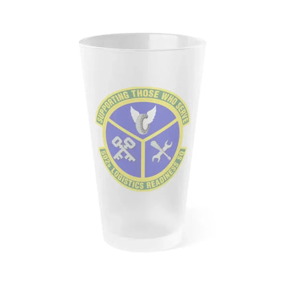 502d Logistics Readiness Squadron (U.S. Air Force) Frosted Pint Glass 16oz 16oz Frosted - Go Mug Yourself