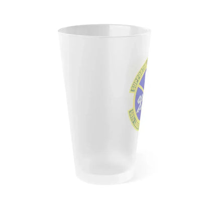 502d Logistics Readiness Squadron (U.S. Air Force) Frosted Pint Glass 16oz - Go Mug Yourself