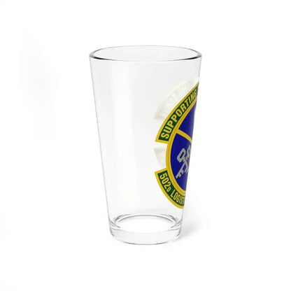 502d Logistics Readiness Squadron (U.S. Air Force) Pint Glass 16oz - Go Mug Yourself