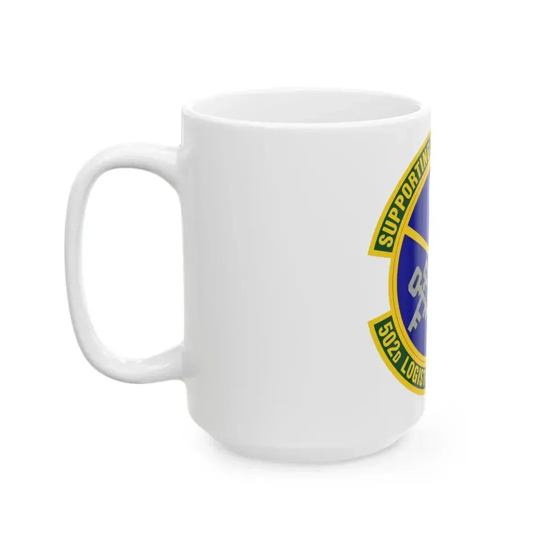 502d Logistics Readiness Squadron (U.S. Air Force) White Coffee Mug - Go Mug Yourself