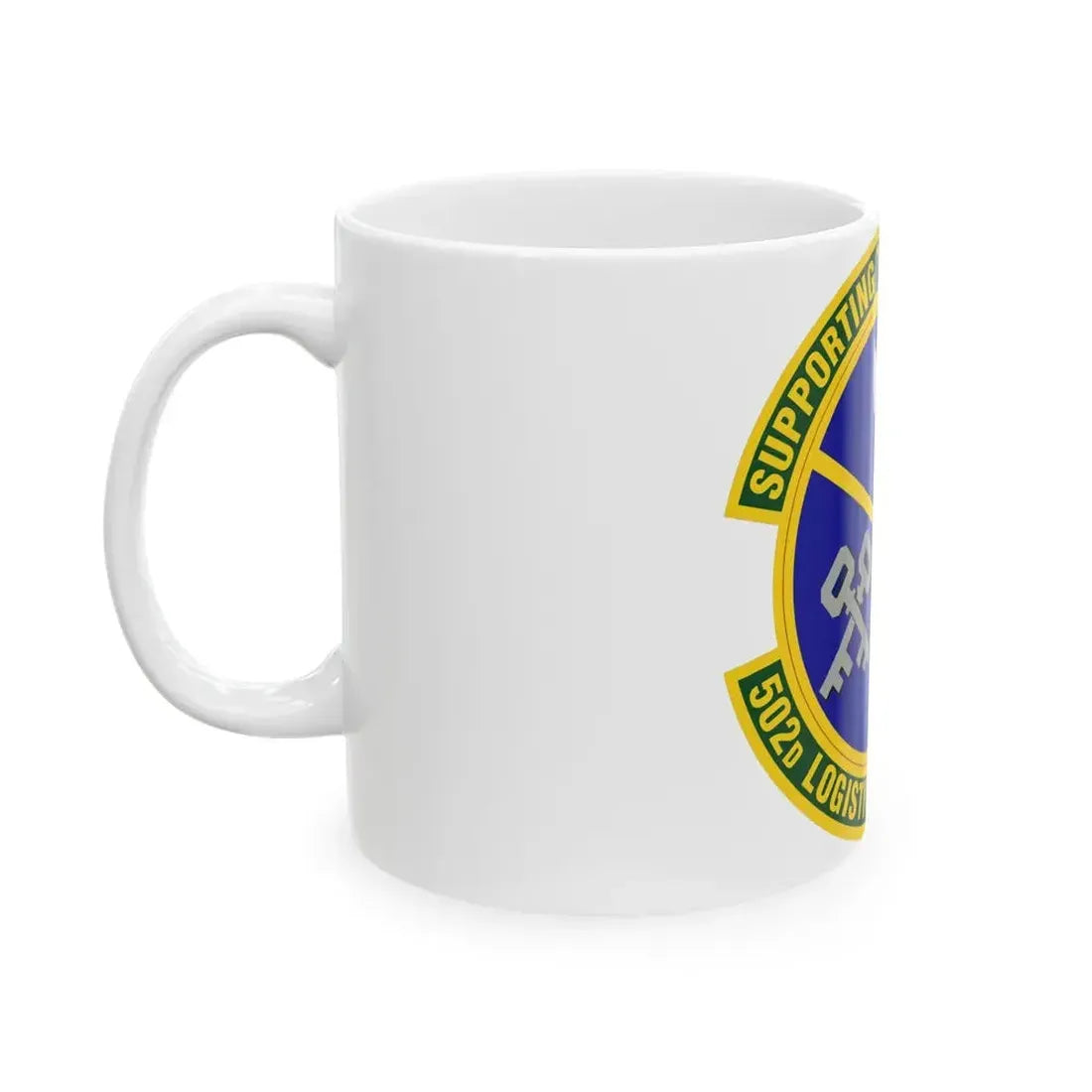 502d Logistics Readiness Squadron (U.S. Air Force) White Coffee Mug - Go Mug Yourself