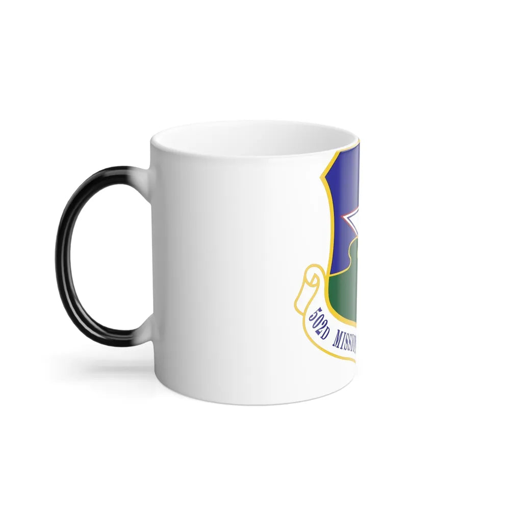 502d Mission Support Group (U.S. Air Force) Color Changing Coffee Mug-Go Mug Yourself