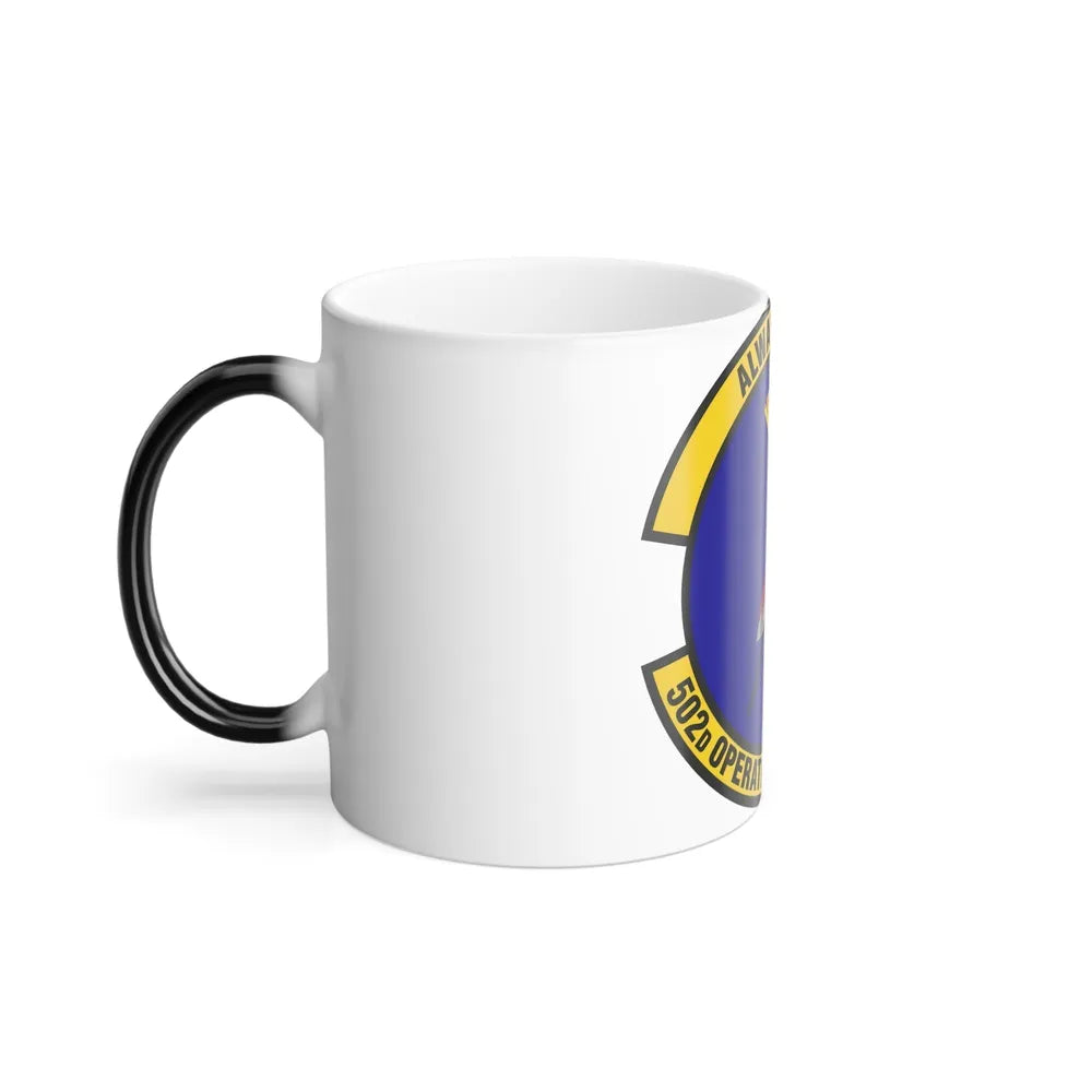502d Operations Support Squadron (U.S. Air Force) Color Changing Coffee Mug-Go Mug Yourself