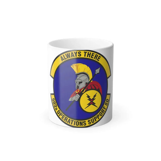 502d Operations Support Squadron (U.S. Air Force) Color Changing Coffee Mug 11oz - Go Mug Yourself