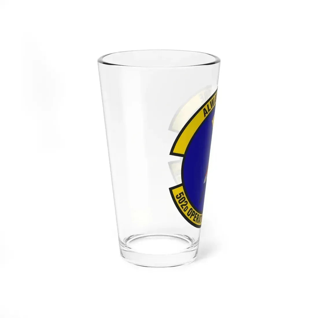 502d Operations Support Squadron (U.S. Air Force) Pint Glass 16oz - Go Mug Yourself