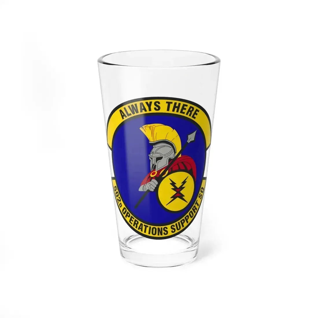 502d Operations Support Squadron (U.S. Air Force) Pint Glass 16oz - Go Mug Yourself