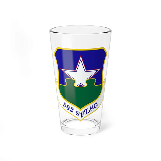 502d Security Forces and Logistics Support Group (U.S. Air Force) Pint Glass 16oz-16oz-Go Mug Yourself