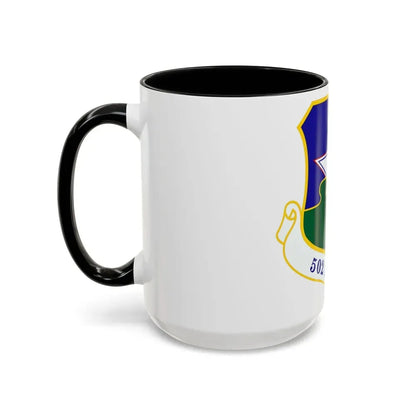 502d Security Forces and Logistics Support Group (U.S. Air Force) Accent Coffee Mug - Go Mug Yourself