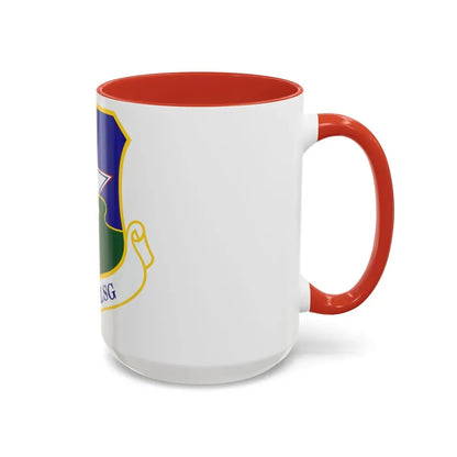 502d Security Forces and Logistics Support Group (U.S. Air Force) Accent Coffee Mug - Go Mug Yourself