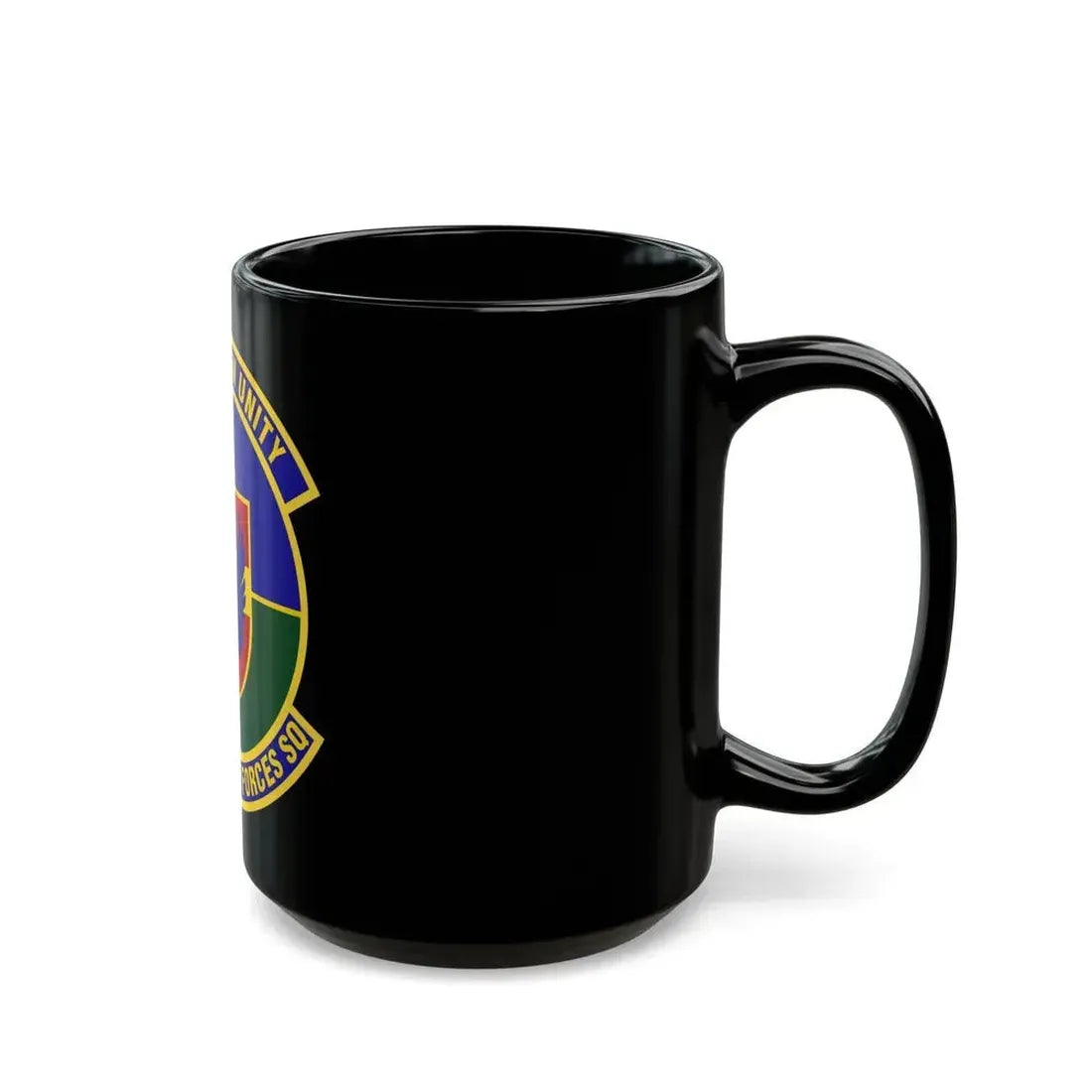 502d Security Forces Squadron (U.S. Air Force) Black Coffee Mug - Go Mug Yourself