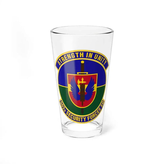 502d Security Forces Squadron (U.S. Air Force) Pint Glass 16oz 16oz - Go Mug Yourself