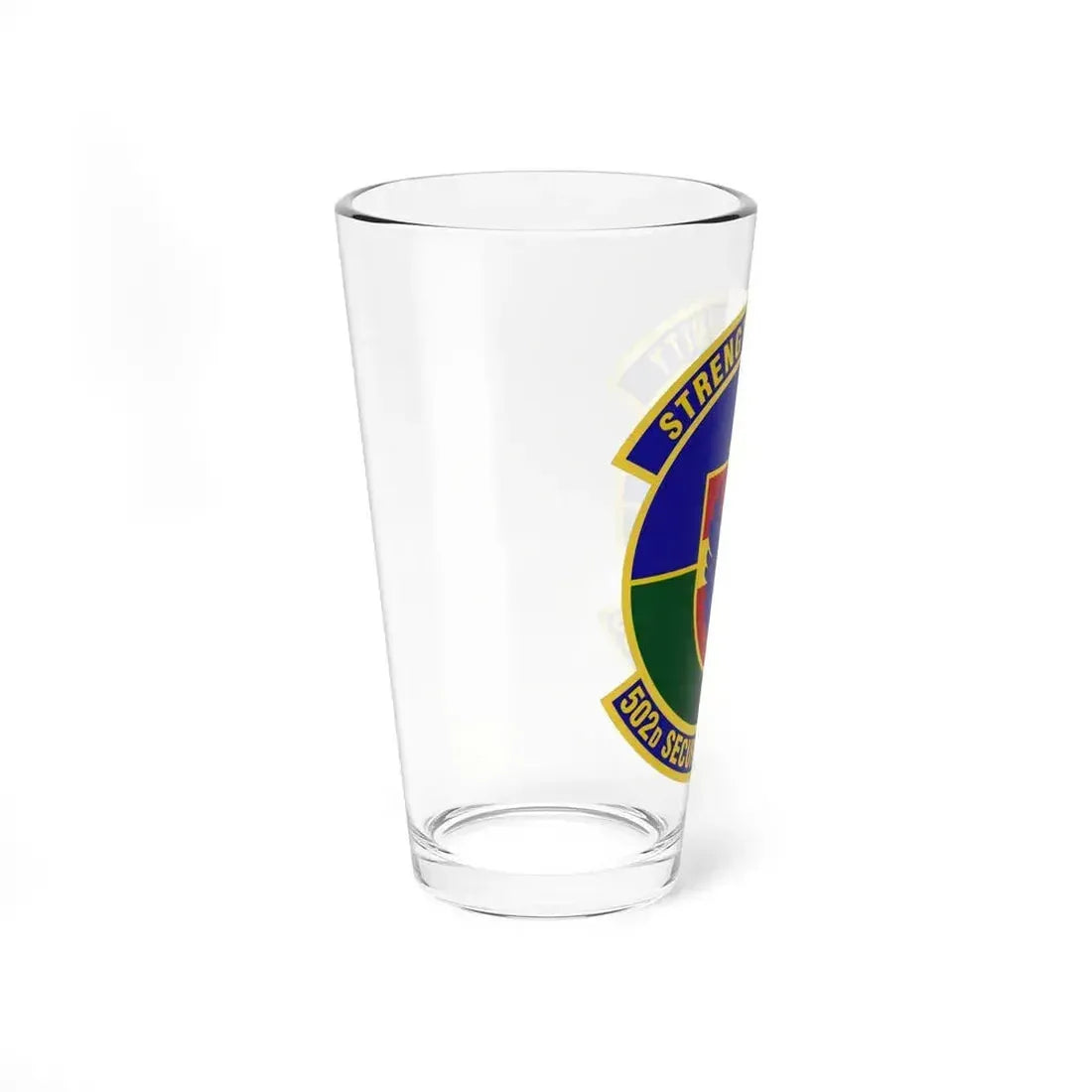502d Security Forces Squadron (U.S. Air Force) Pint Glass 16oz - Go Mug Yourself