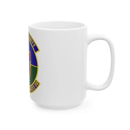502d Security Forces Squadron (U.S. Air Force) White Coffee Mug - Go Mug Yourself