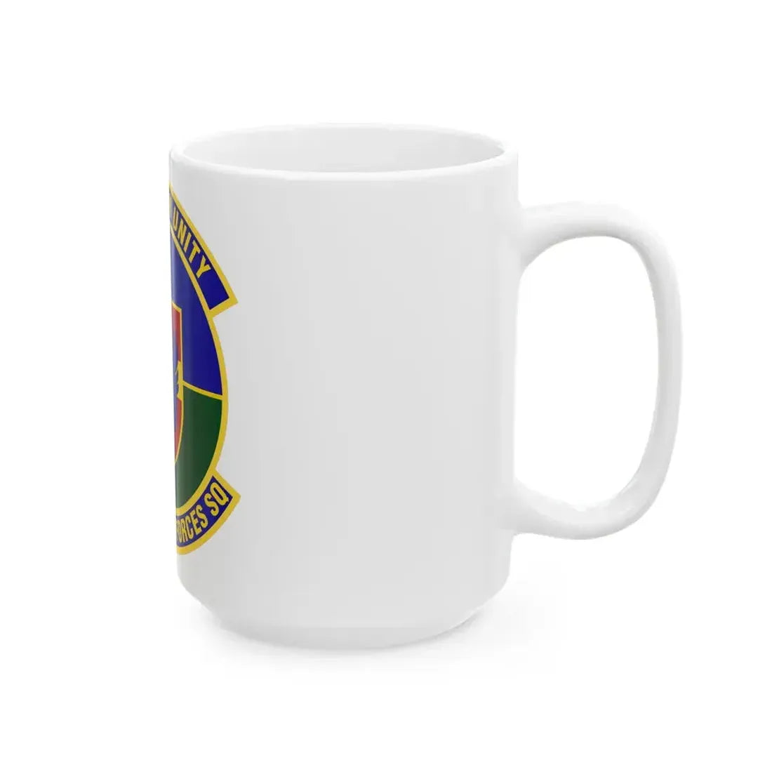 502d Security Forces Squadron (U.S. Air Force) White Coffee Mug - Go Mug Yourself