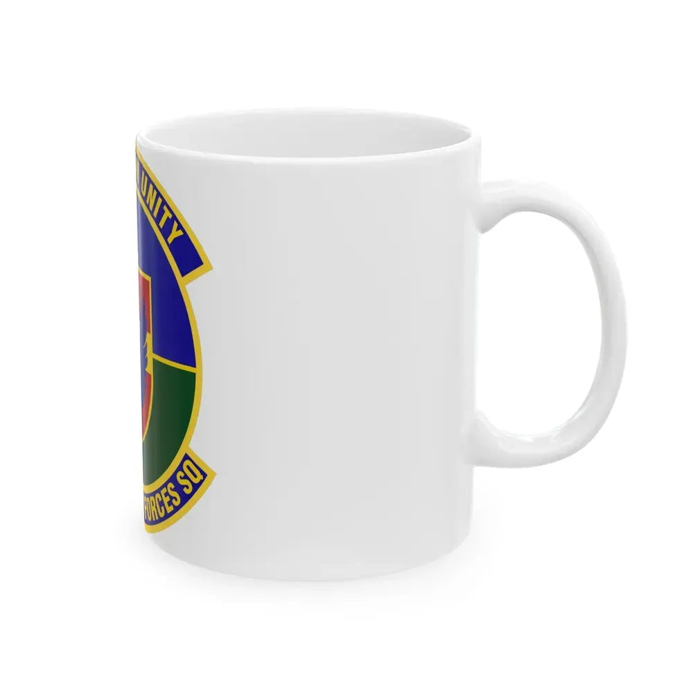502d Security Forces Squadron (U.S. Air Force) White Coffee Mug - Go Mug Yourself