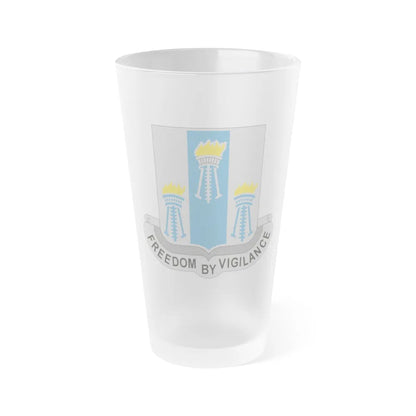 502nd Military Intelligence Battalion (U.S. Army) Frosted Pint Glass 16oz-Go Mug Yourself