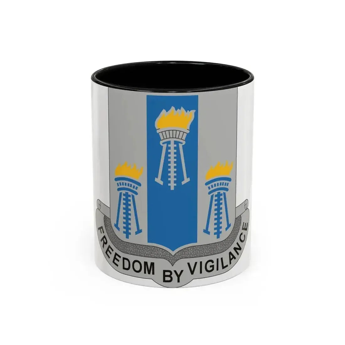 502nd Military Intelligence Battalion (U.S. Army) Accent Coffee Mug 11oz Black - Go Mug Yourself