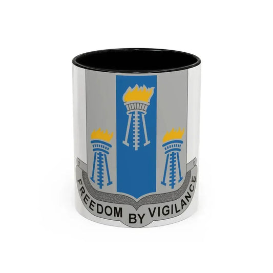 502nd Military Intelligence Battalion (U.S. Army) Accent Coffee Mug 11oz Black - Go Mug Yourself