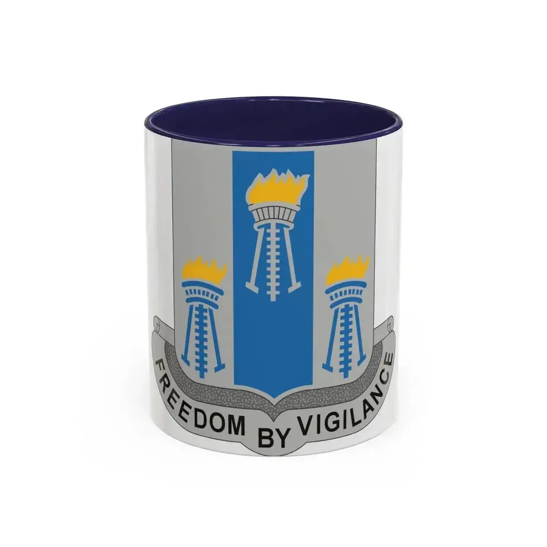502nd Military Intelligence Battalion (U.S. Army) Accent Coffee Mug 11oz Navy - Go Mug Yourself