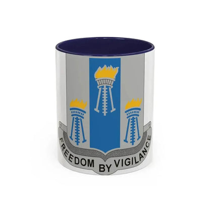 502nd Military Intelligence Battalion (U.S. Army) Accent Coffee Mug 11oz Navy - Go Mug Yourself