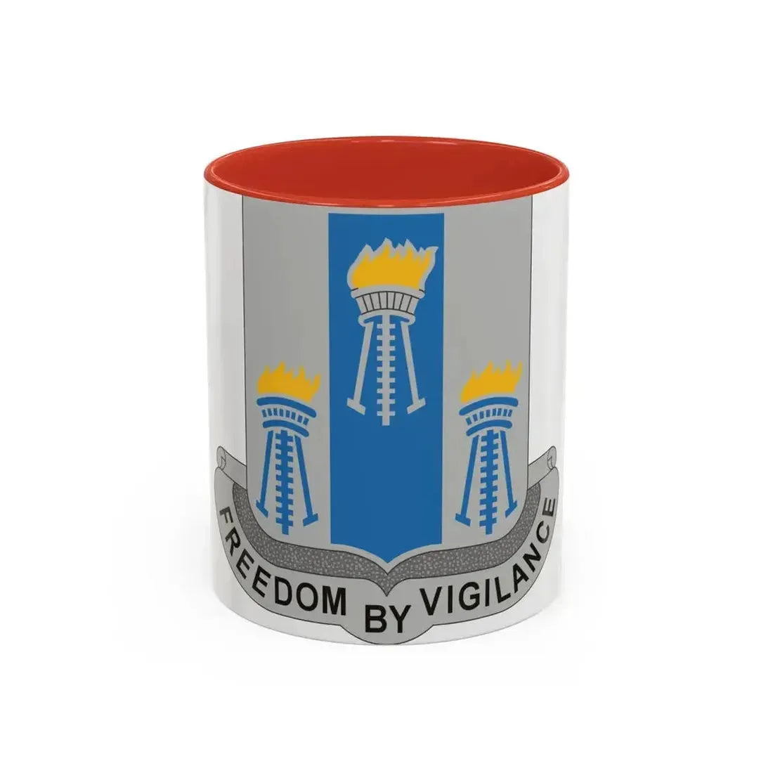 502nd Military Intelligence Battalion (U.S. Army) Accent Coffee Mug 11oz Red - Go Mug Yourself