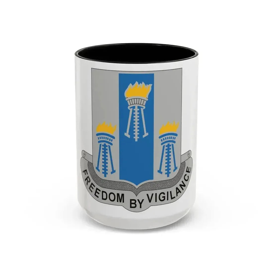 502nd Military Intelligence Battalion (U.S. Army) Accent Coffee Mug 15oz Black - Go Mug Yourself