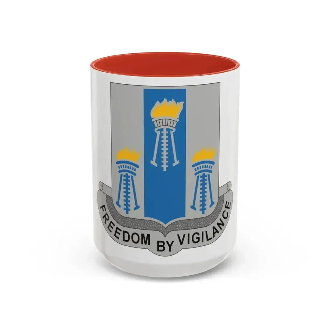 502nd Military Intelligence Battalion (U.S. Army) Accent Coffee Mug 15oz Red - Go Mug Yourself