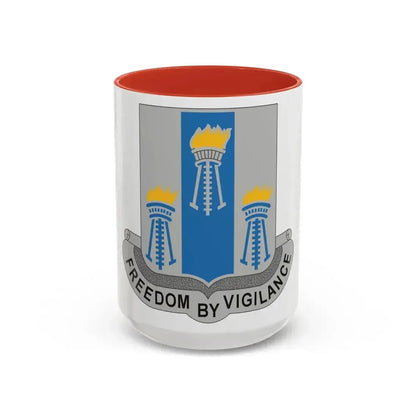 502nd Military Intelligence Battalion (U.S. Army) Accent Coffee Mug 15oz Red - Go Mug Yourself