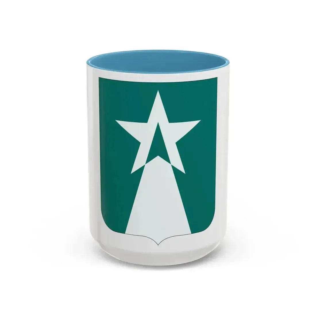 503 Aviation Battalion 2 (U.S. Army) Accent Coffee Mug 15oz Light Blue - Go Mug Yourself