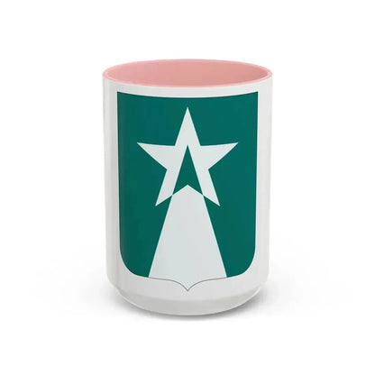 503 Aviation Battalion 2 (U.S. Army) Accent Coffee Mug 15oz Pink - Go Mug Yourself