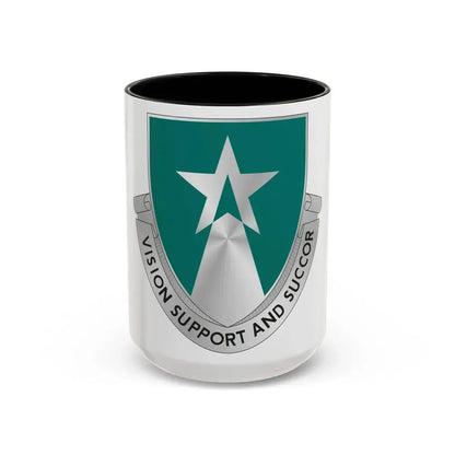 503 Aviation Battalion (U.S. Army) Accent Coffee Mug 15oz Black - Go Mug Yourself