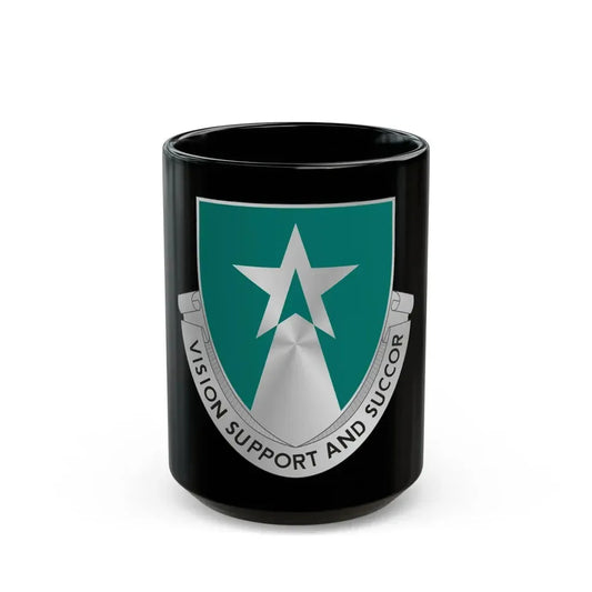 503 Aviation Battalion (U.S. Army) Black Coffee Mug 15oz - Go Mug Yourself