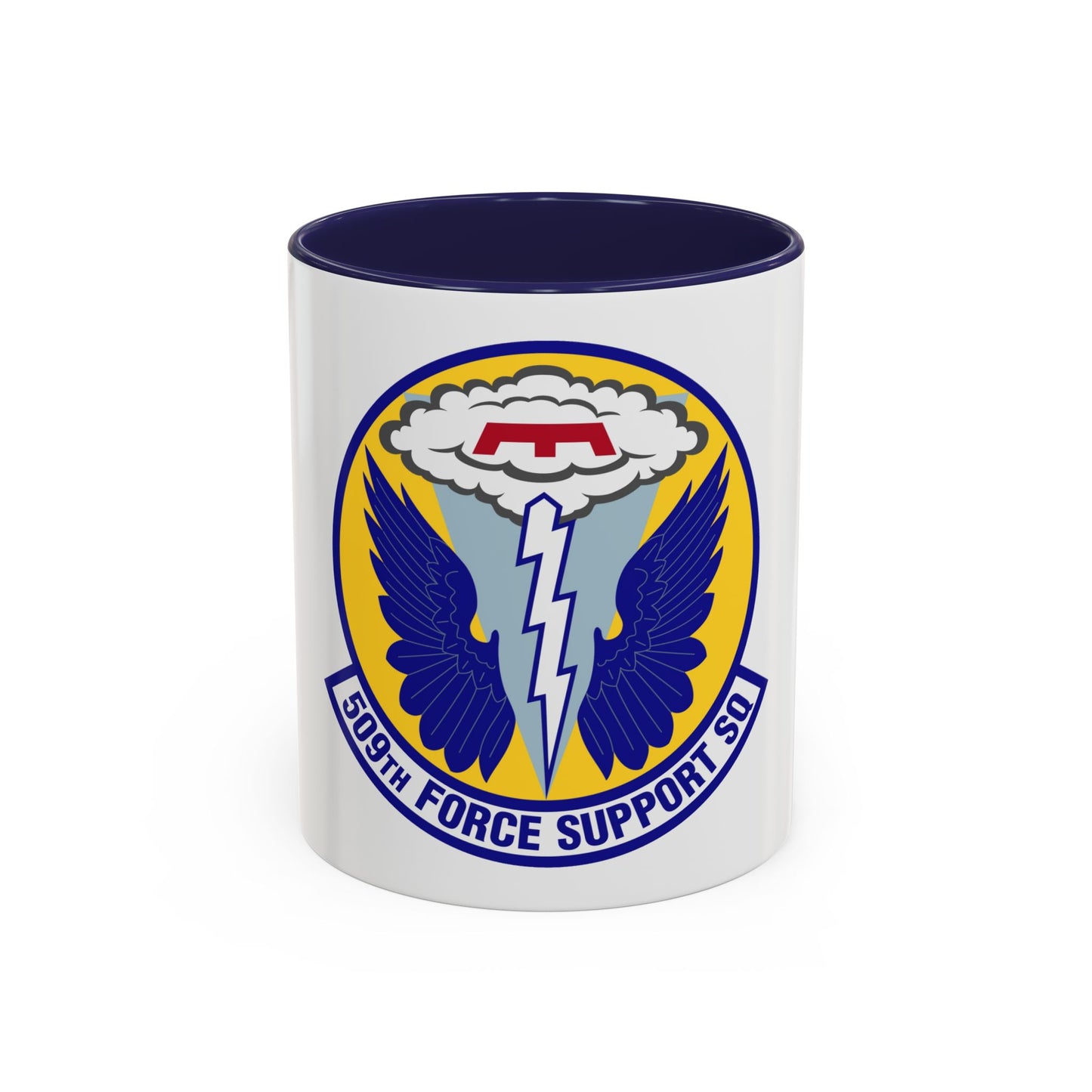 509th Force Support Squadron (U.S. Air Force) Accent Coffee Mug