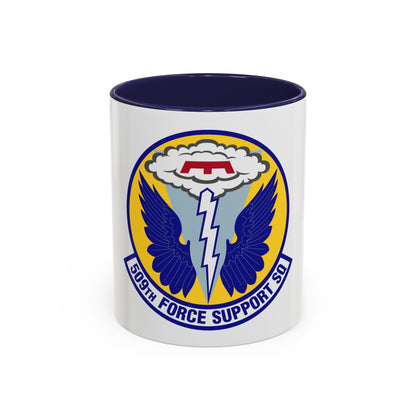 509th Force Support Squadron (U.S. Air Force) Accent Coffee Mug