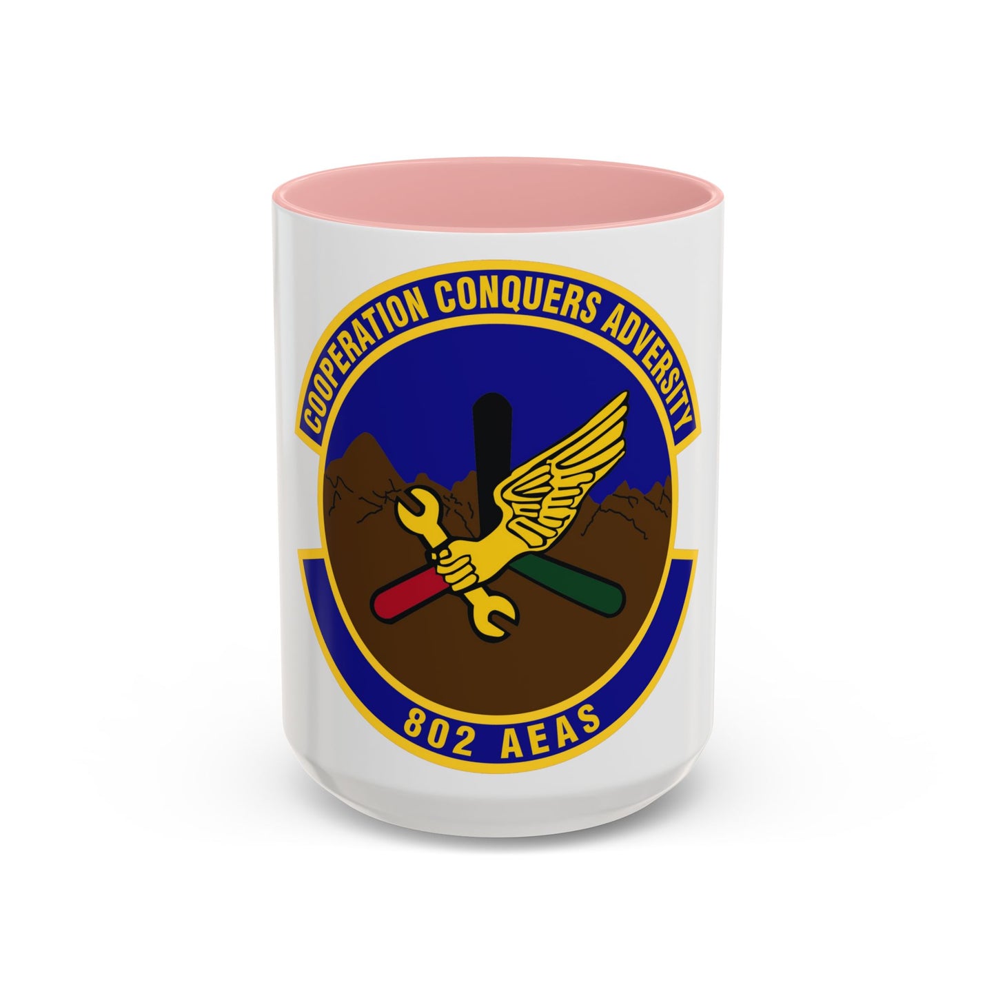 802d Air Expeditionary Advisory Squadron (U.S. Air Force) Accent Coffee Mug