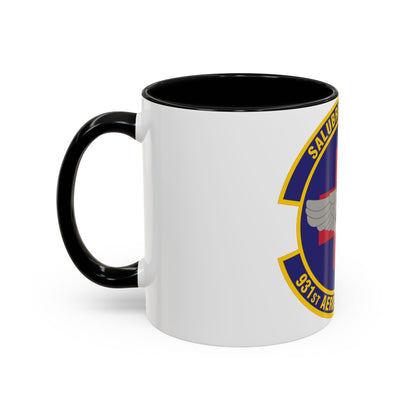 931 Aerospace Medicine Squadron AFRC (U.S. Air Force) Accent Coffee Mug