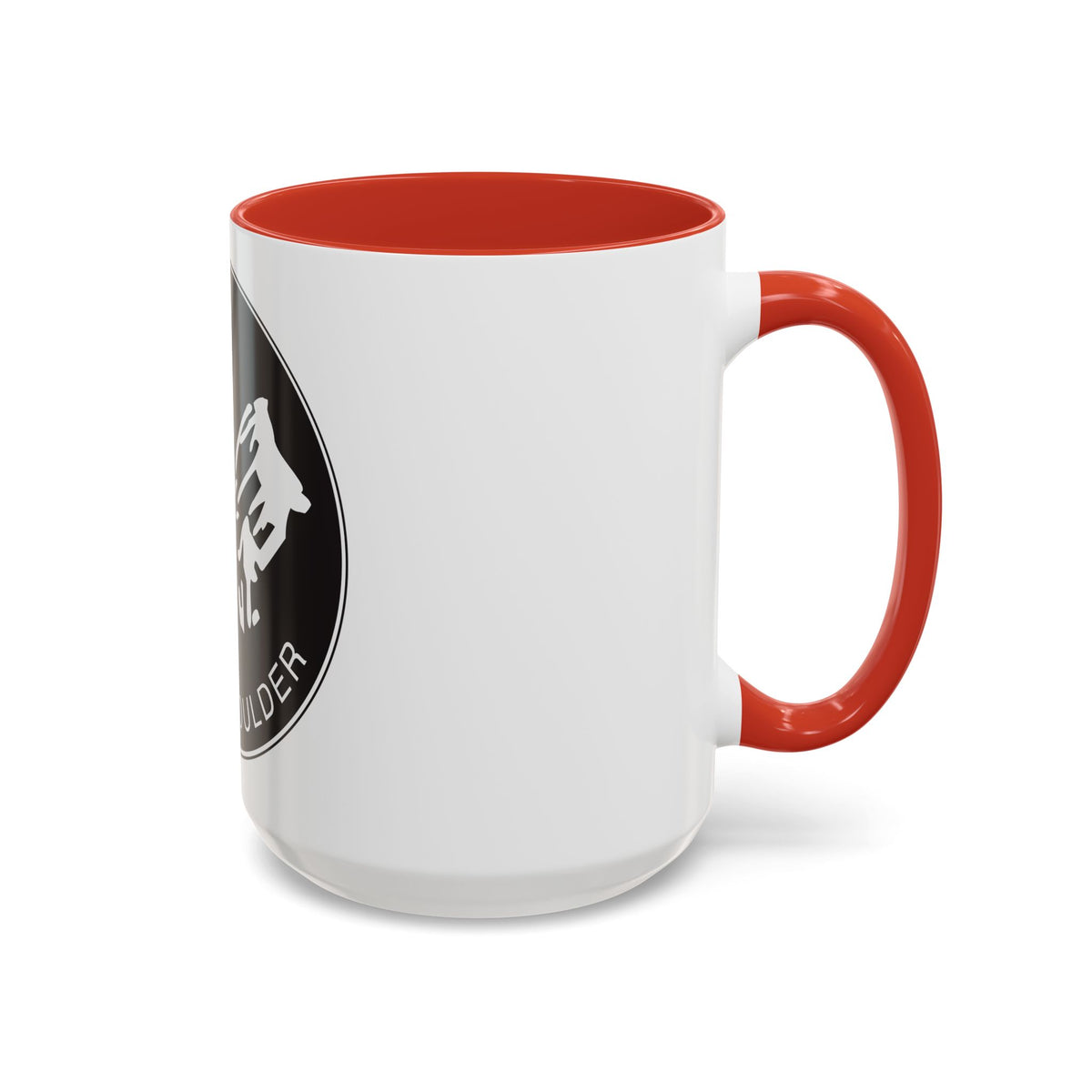 Seal of Boulder Colorado - Accent Coffee Mug