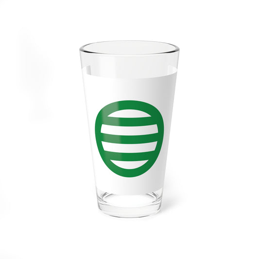 Flag of Kanie Aichi (Japan) Pint Glass 16oz