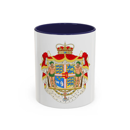 Coat of arms of Joachim, Prince of Denmark - Accent Coffee Mug
