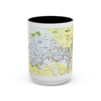 Canada - Ontario 1 (1996 (Map) Accent Coffee Mug