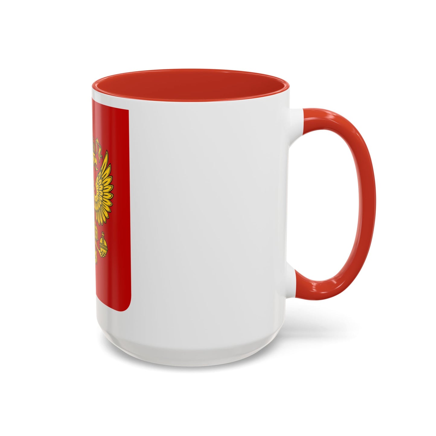 Coat of Arms of the Russian Federation - Accent Coffee Mug