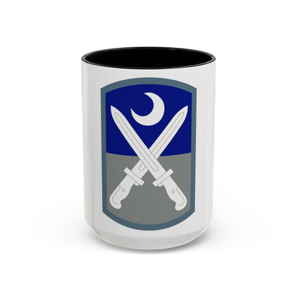 Tasse à café décorative de la 218e Brigade d'amélioration des manœuvres (armée américaine)