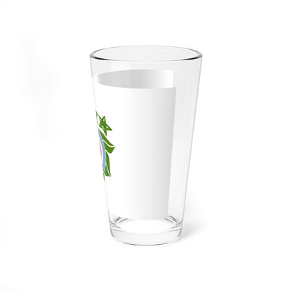 Flag of Biratori Hokkaido (Japan) Pint Glass 16oz