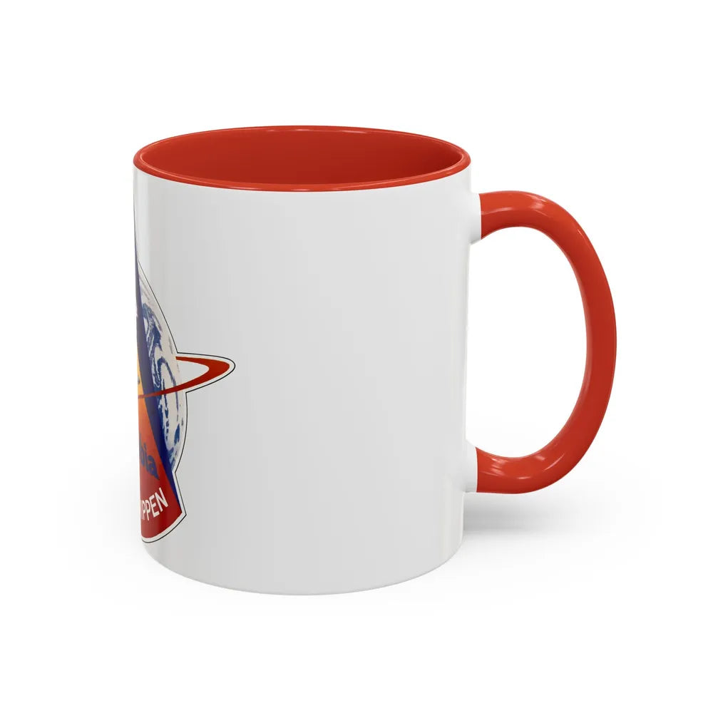 STS 1 (NASA) Accent Coffee Mug-Go Mug Yourself