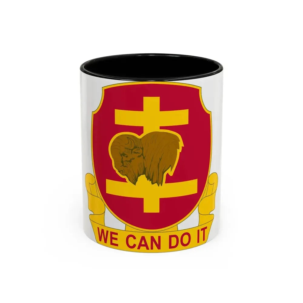 503rd Field Artillery Battalion (U.S. Army) Accent Coffee Mug 11oz Black - Go Mug Yourself
