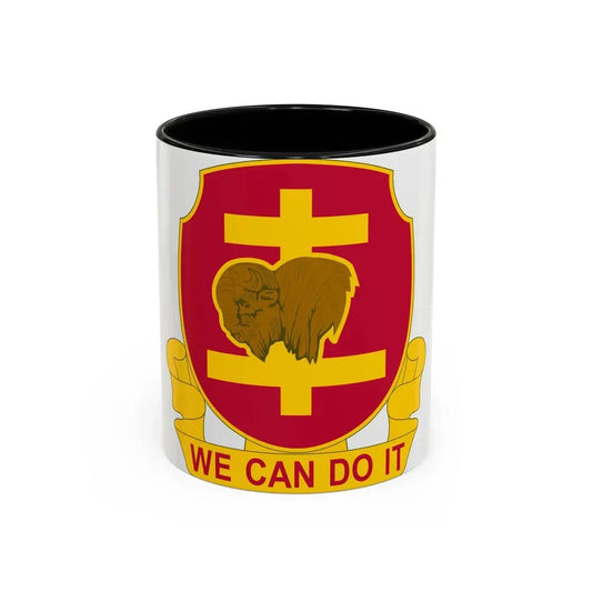 503rd Field Artillery Battalion (U.S. Army) Accent Coffee Mug 11oz Black - Go Mug Yourself