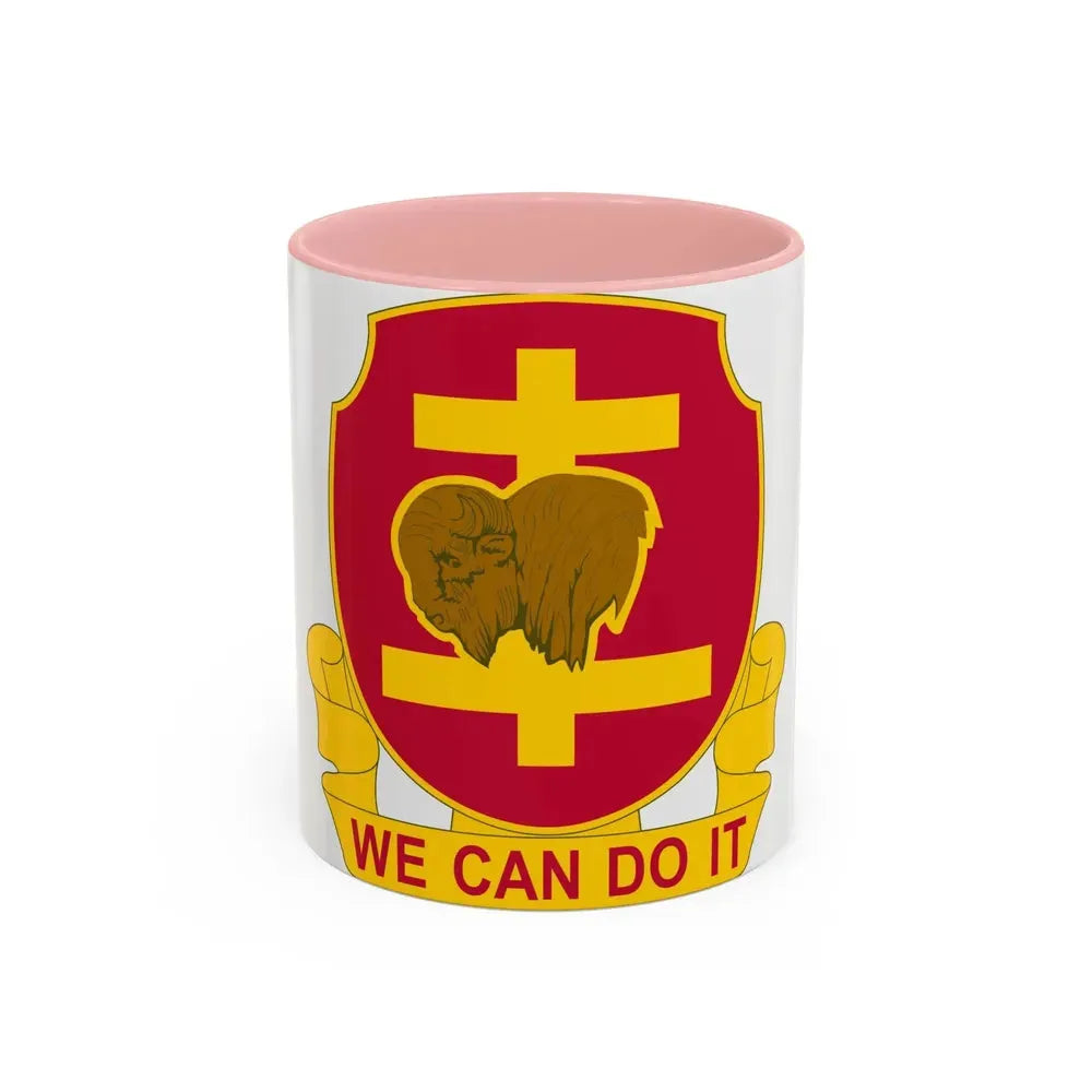 503rd Field Artillery Battalion (U.S. Army) Accent Coffee Mug 11oz Pink - Go Mug Yourself