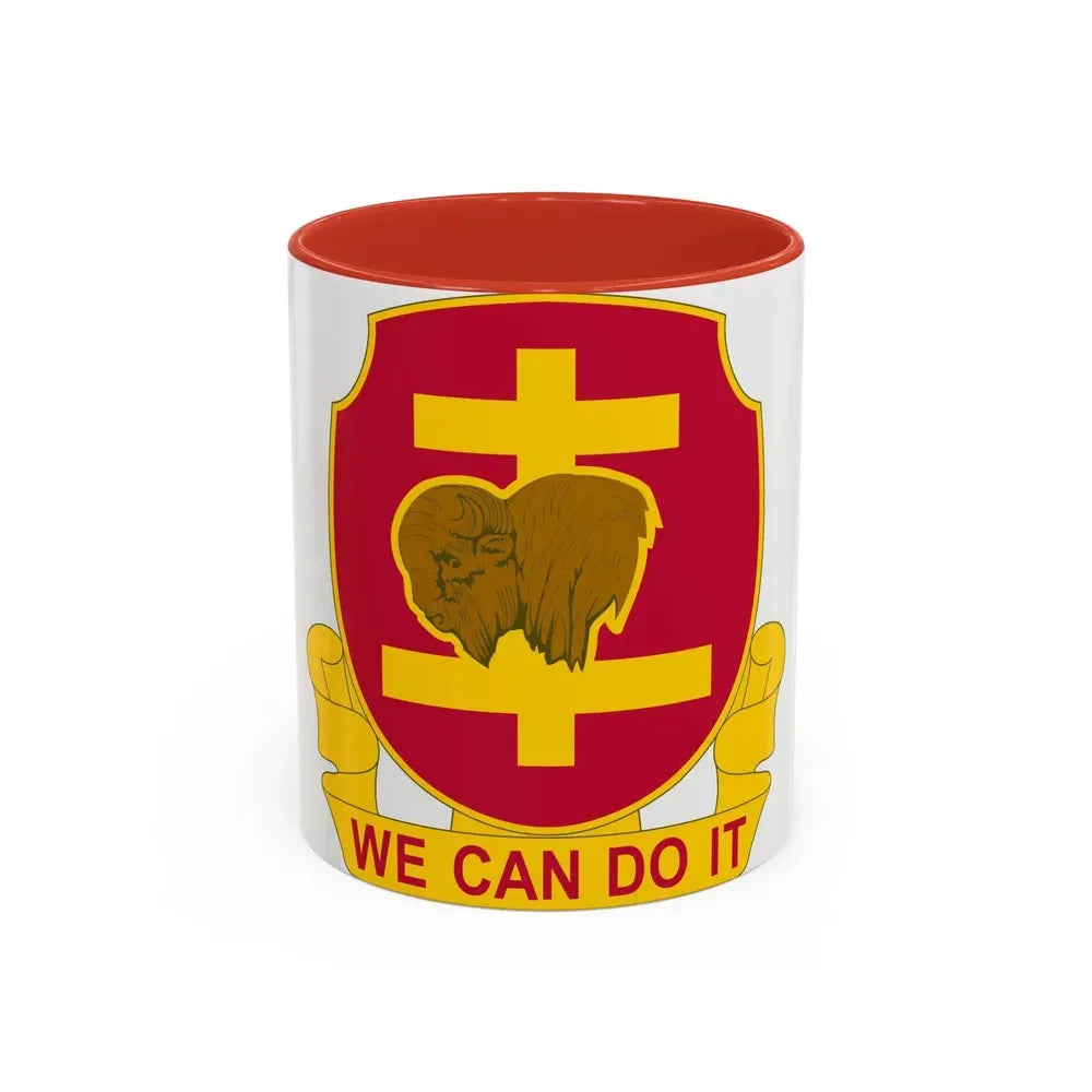 503rd Field Artillery Battalion (U.S. Army) Accent Coffee Mug 11oz Red - Go Mug Yourself