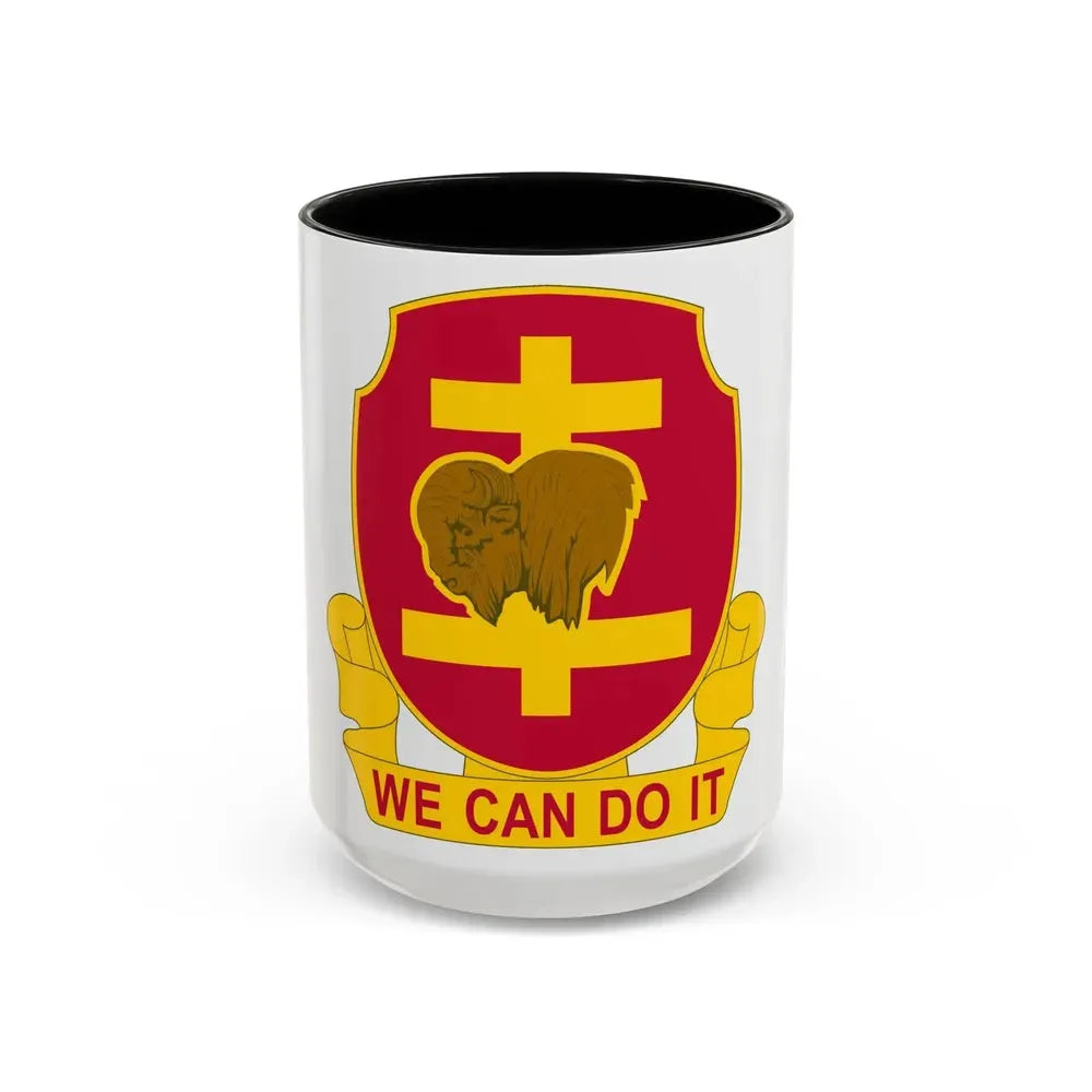 503rd Field Artillery Battalion (U.S. Army) Accent Coffee Mug 15oz Black - Go Mug Yourself